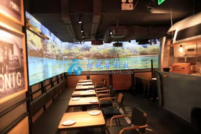 綠茶3D全息餐廳Playking，美圖看過來-博視界科技